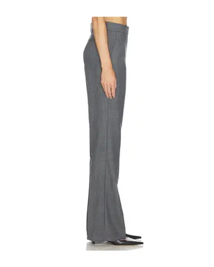 Ganni WOOL MELANGE SUITING STRAIGHT パンツ - サムネイル3