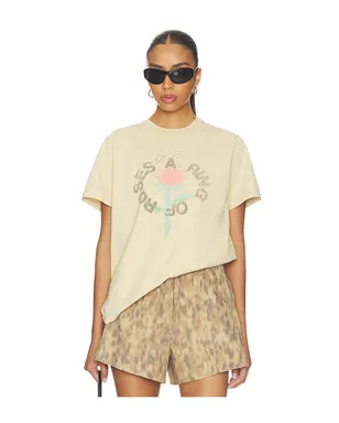 Ganni FUTURE HEAVY JERSEY OVERSIZED Tシャツ - サムネイル1