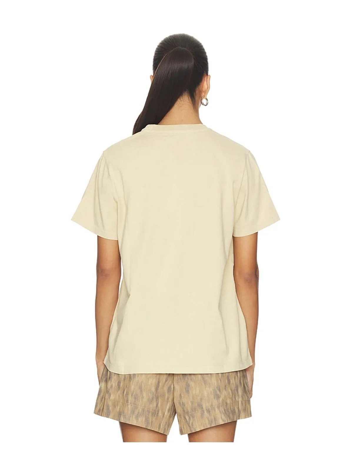 Ganni FUTURE HEAVY JERSEY OVERSIZED Tシャツ - 画像3