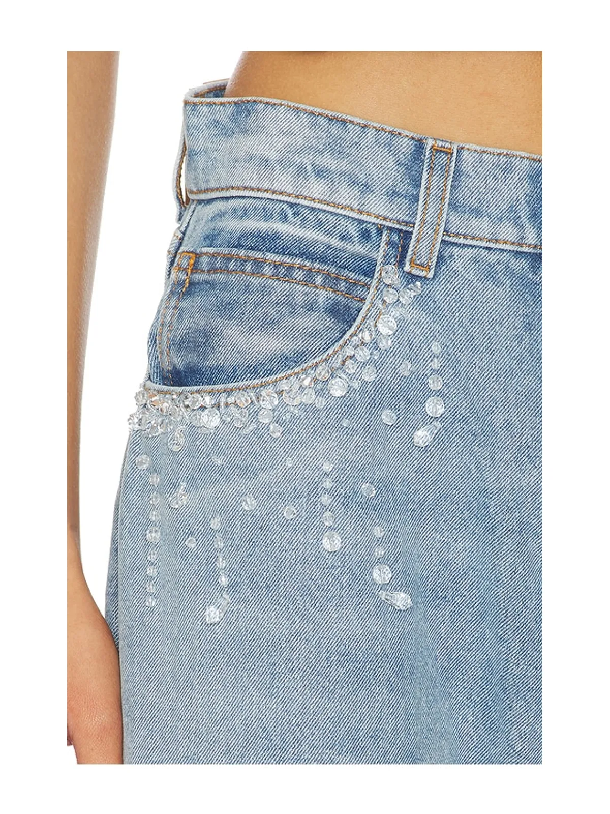 GIUSEPPE DI MORABITO DENIM WIDE LEG デニム - 画像6