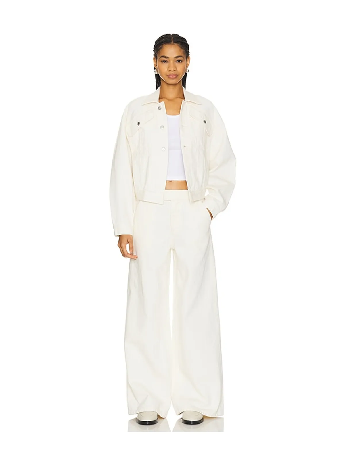 GRLFRND ESTELLA LOW RISE TROUSER デニム - 画像4