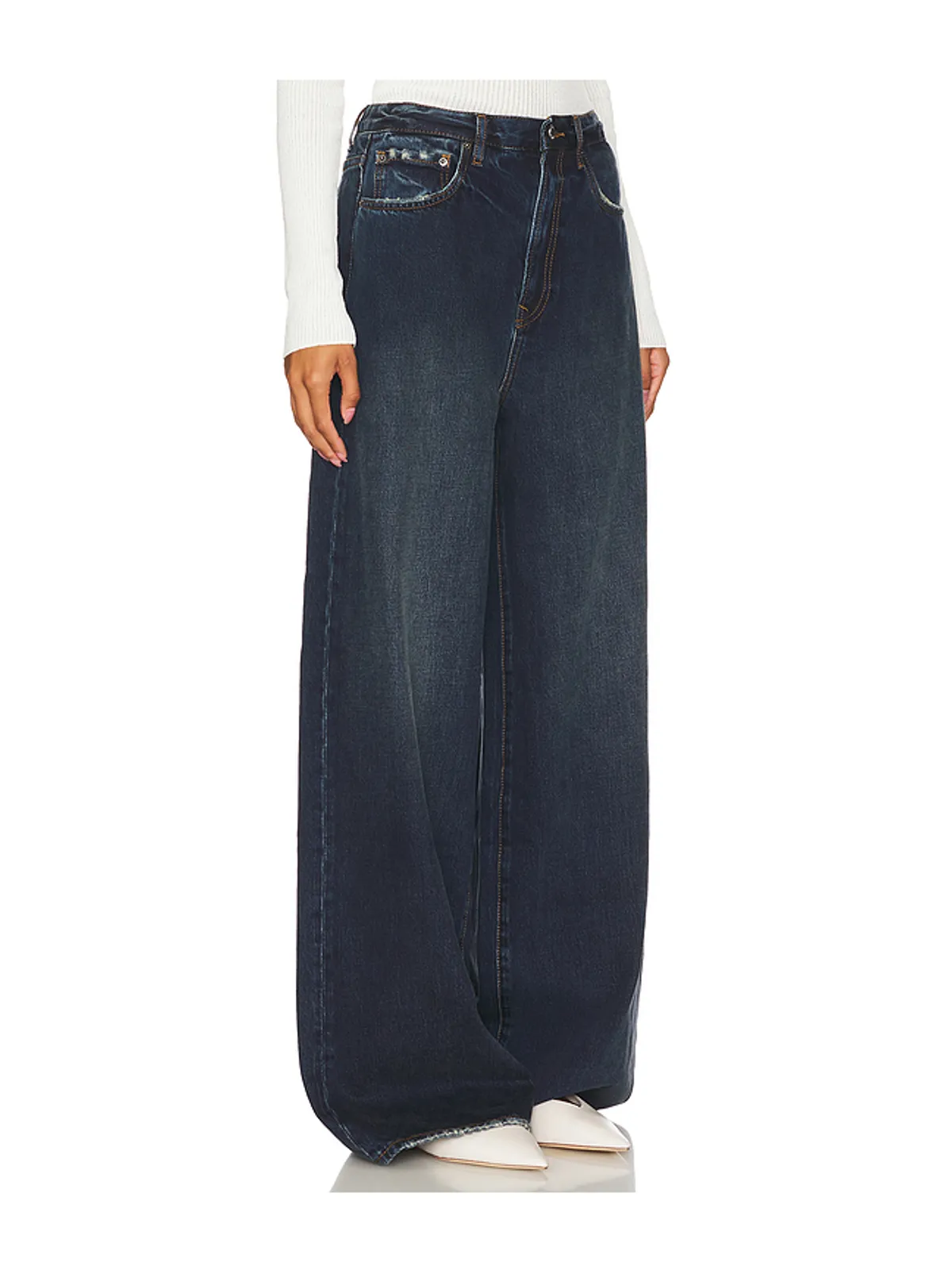GRLFRND ROWAN OVERSIZED BAGGY デニム - 画像2