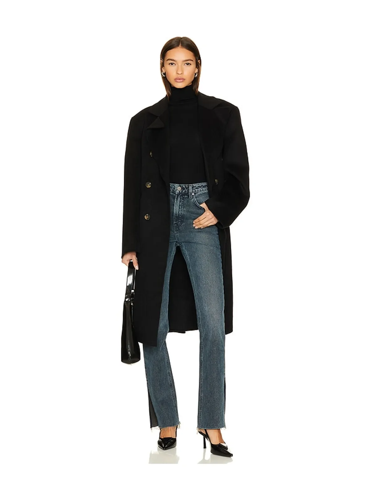 GRLFRND MERINO WOOL TURTLENECK セーター - 画像4