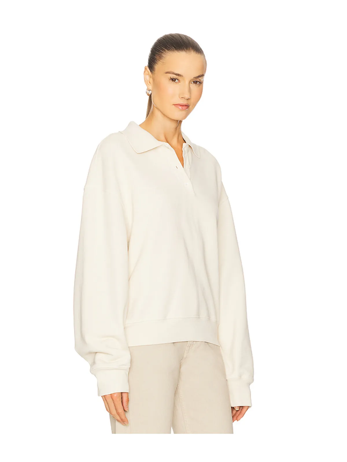 GRLFRND POLO SWEATSHIRT スウェットシャツ - 画像2