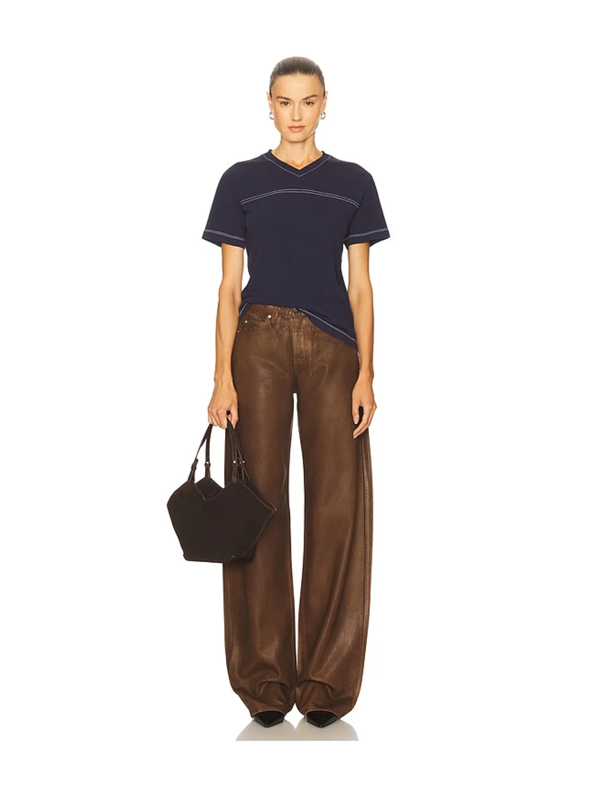 GRLFRND FOOTBALL TEE トップ - 画像4