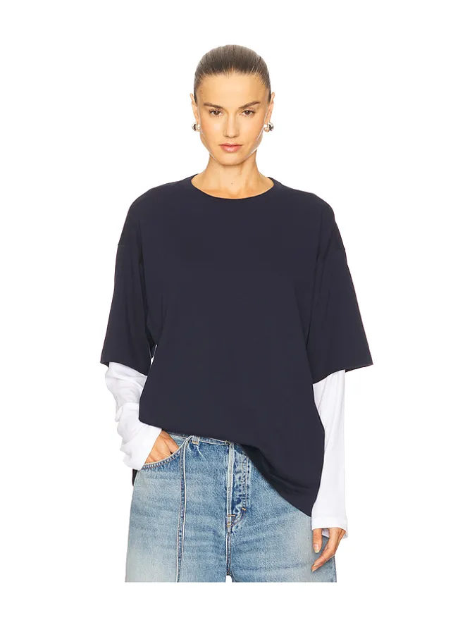 GRLFRND GRLFRND LAYERED LONG SLEEVE TEE Tシャツの商品画像