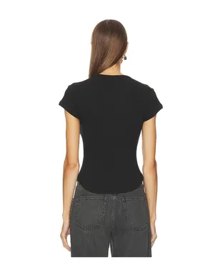 GRLFRND SCOOP HEM BABY TEE Tシャツ - サムネイル3