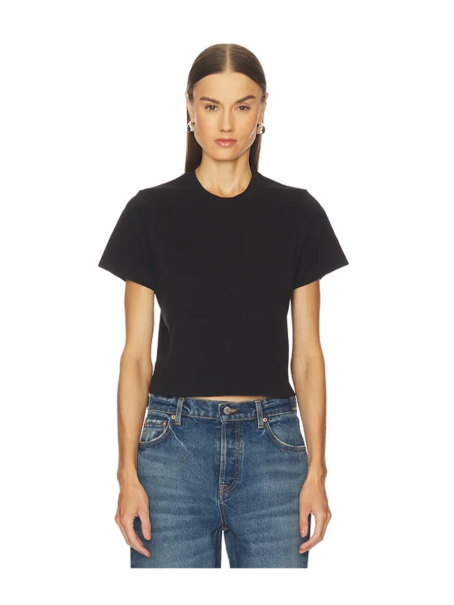 GRLFRND GRLFRND BOY TEE IN VINTAGE BLACK Tシャツの商品画像