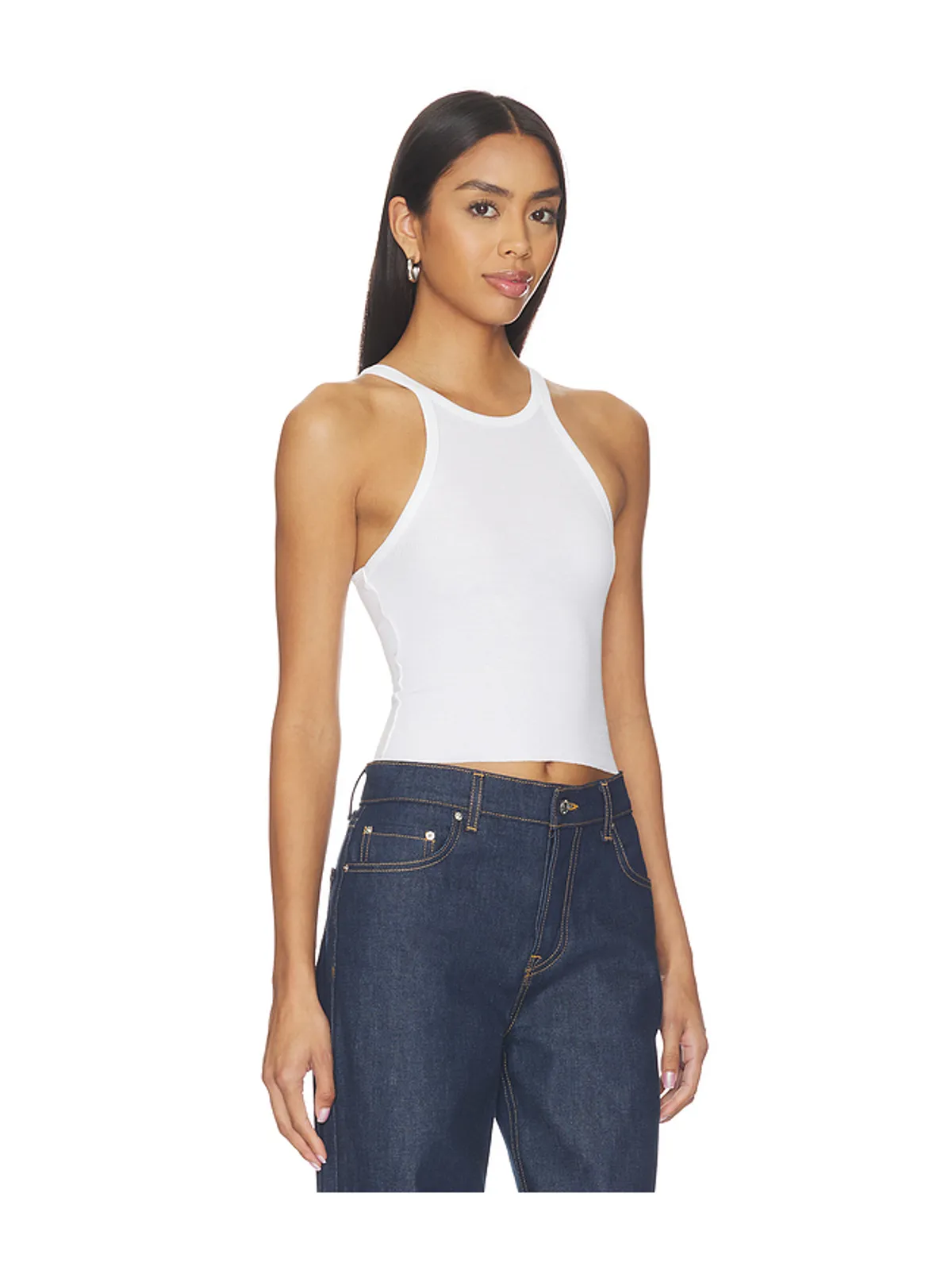 GRLFRND CROPPED RACER TANK トップ - 画像2