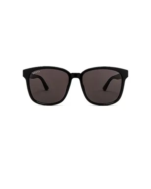Gucci LOGO WAYFARER サングラス - サムネイル1