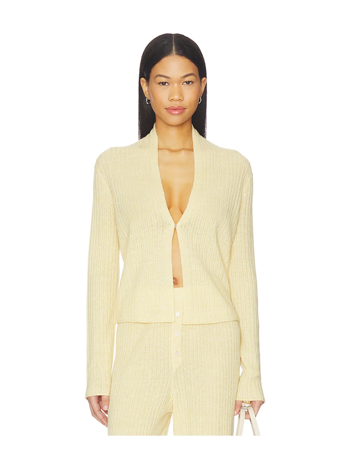 Guest In Residence Rib Stealth Cardigan - 画像1