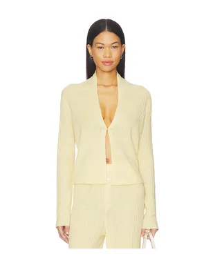 Guest In Residence Rib Stealth Cardigan - サムネイル1