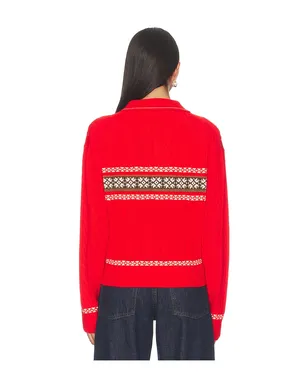 Guest In Residence Cable Collegiate Polo - サムネイル3