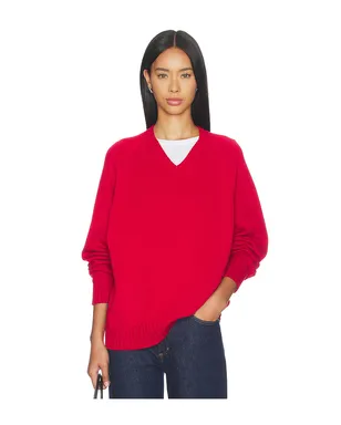 DONNI. The Cotton Knit V-neck Sweater - サムネイル1