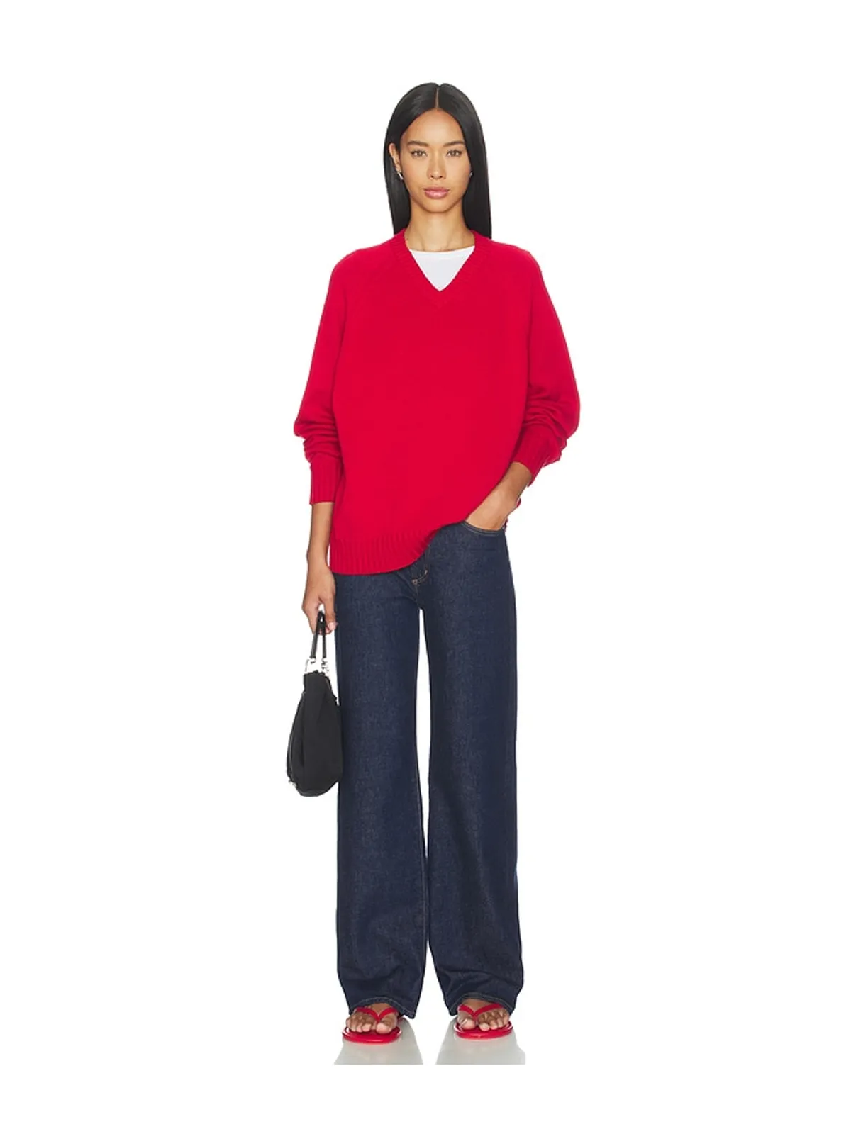 DONNI. The Cotton Knit V-neck Sweater - 画像5