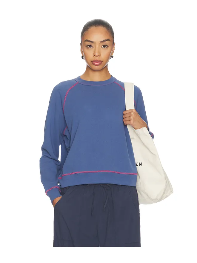 DONNI. DONNI. The Eco-terry Contrast Stitch Sweatshirtの商品画像