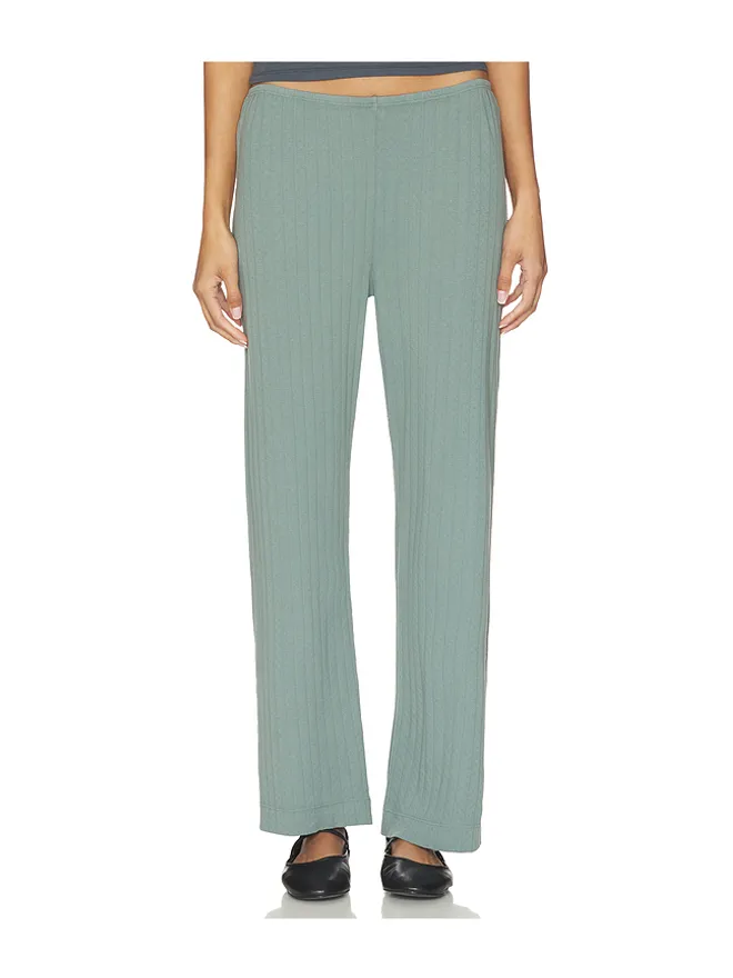 DONNI. DONNI. The Pointelle Simple Crop Pantの商品画像