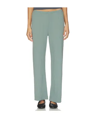DONNI. The Pointelle Simple Crop Pant - サムネイル1
