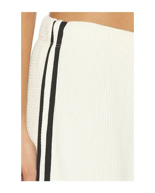 DONNI. サーマルストライプ クロップドパンツ - Cream,Black. - サムネイル6