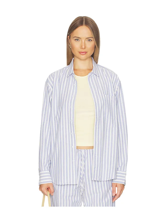 DONNI. DONNI. THE OXFORD シャツ - Blue,Yellow.の商品画像