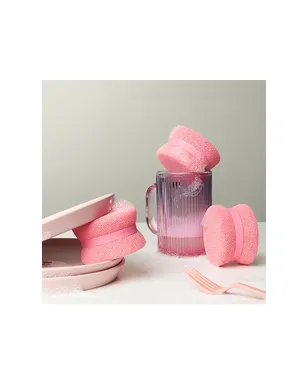 Dotti SUPER SCRUBBER 3 PACK 抗菌、無臭のシリコン製皿と表面用スクラバー - サムネイル3