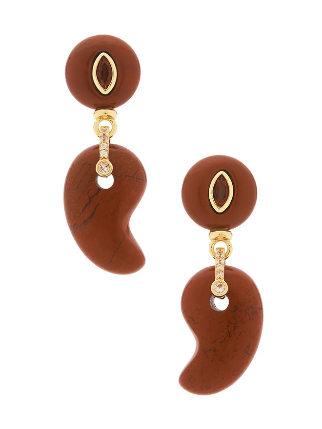 DANNIJO DANNIJO JASPER ドロップイヤリングの商品画像
