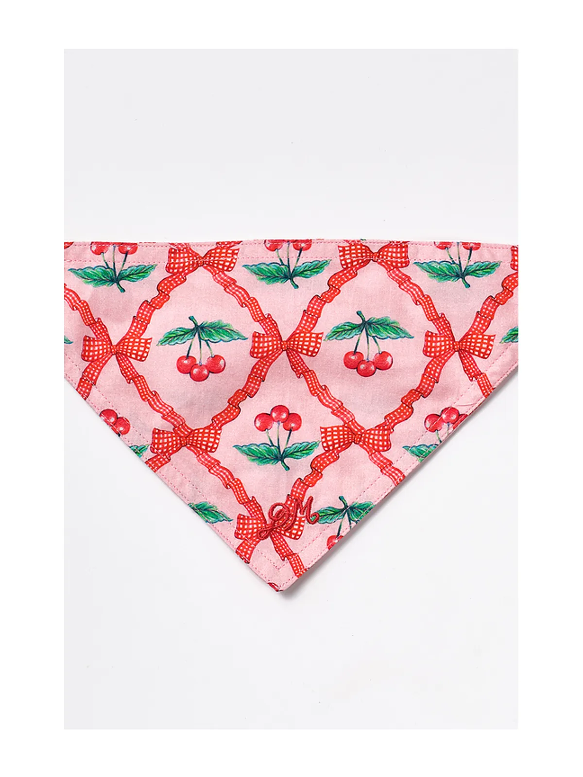 Damson Madder PET NECKERCHIEF ペットバンダナ - 画像2