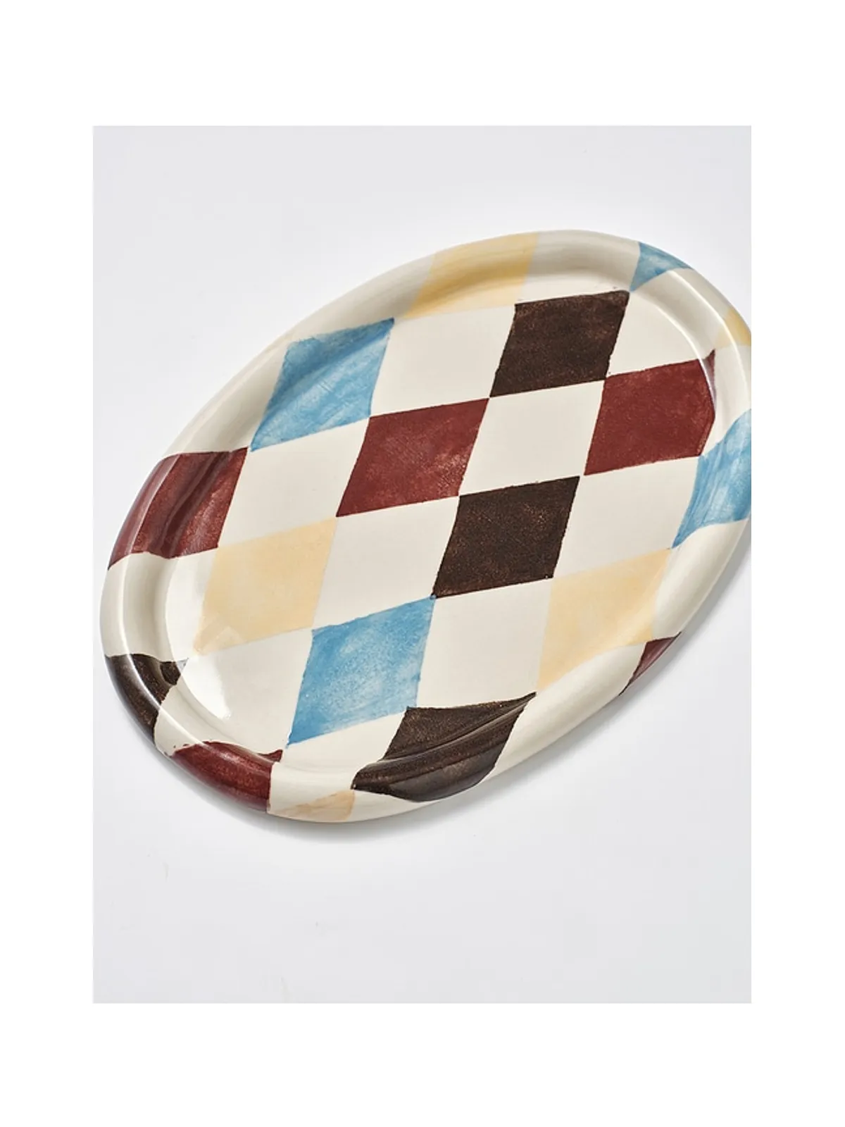 Damson Madder Chubby Serving Platter - 画像3