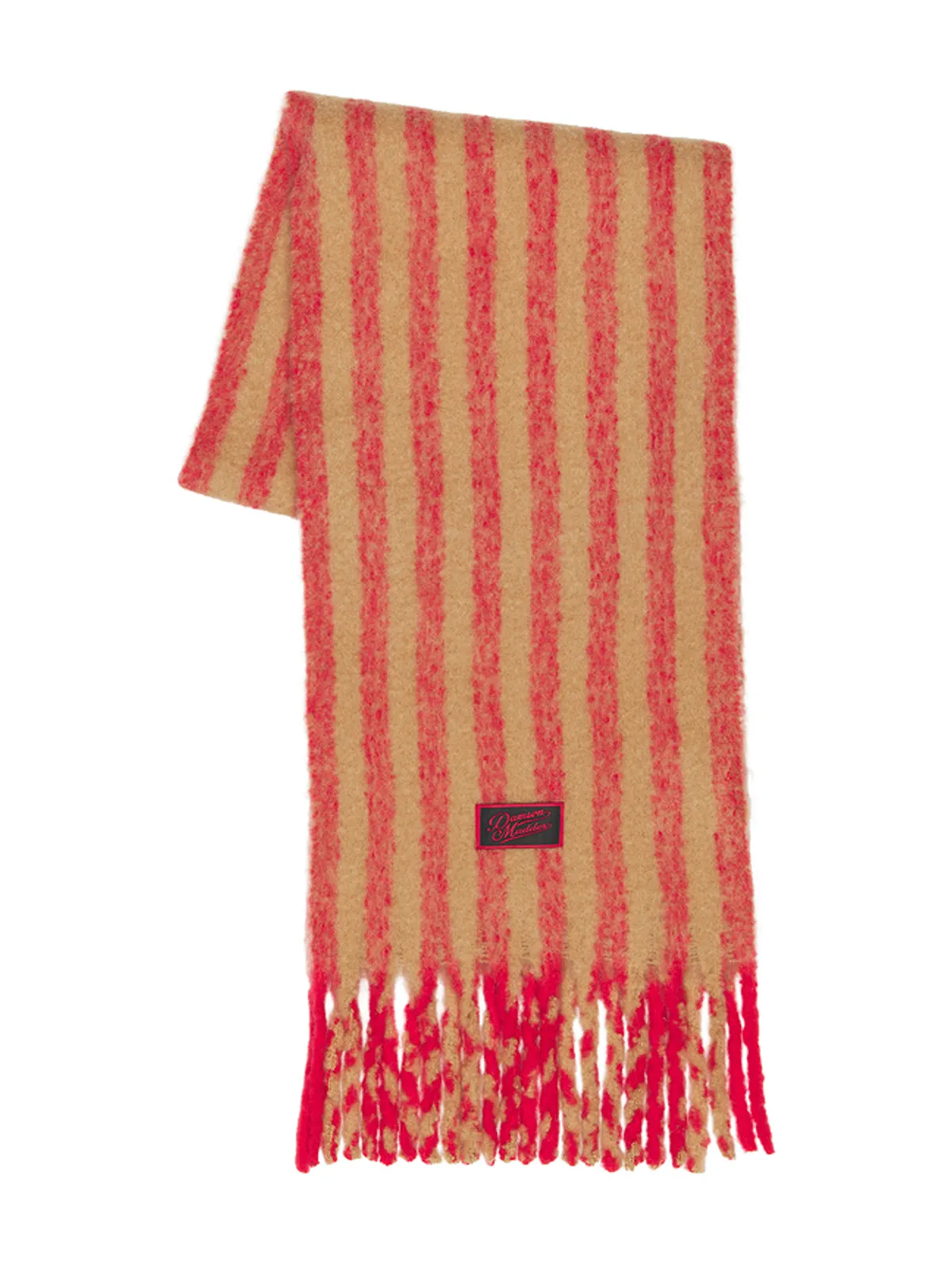 Damson Madder BRUSHED OVERSIZED スカーフ - 画像2