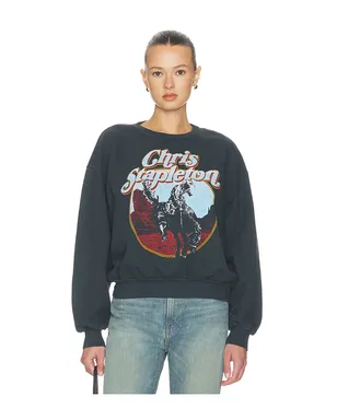 DAYDREAMER CHRIS STAPELTON HORSE オーバーサイズクルースウェットシャツ - サムネイル1