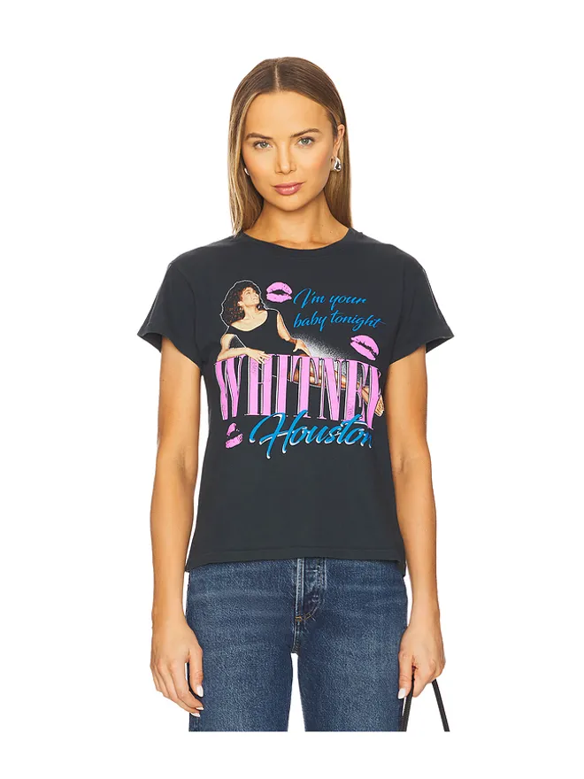 DAYDREAMER DAYDREAMER WHITNEY HOUSTON YOUR BABY TONIGHT TOUR Tシャツの商品画像