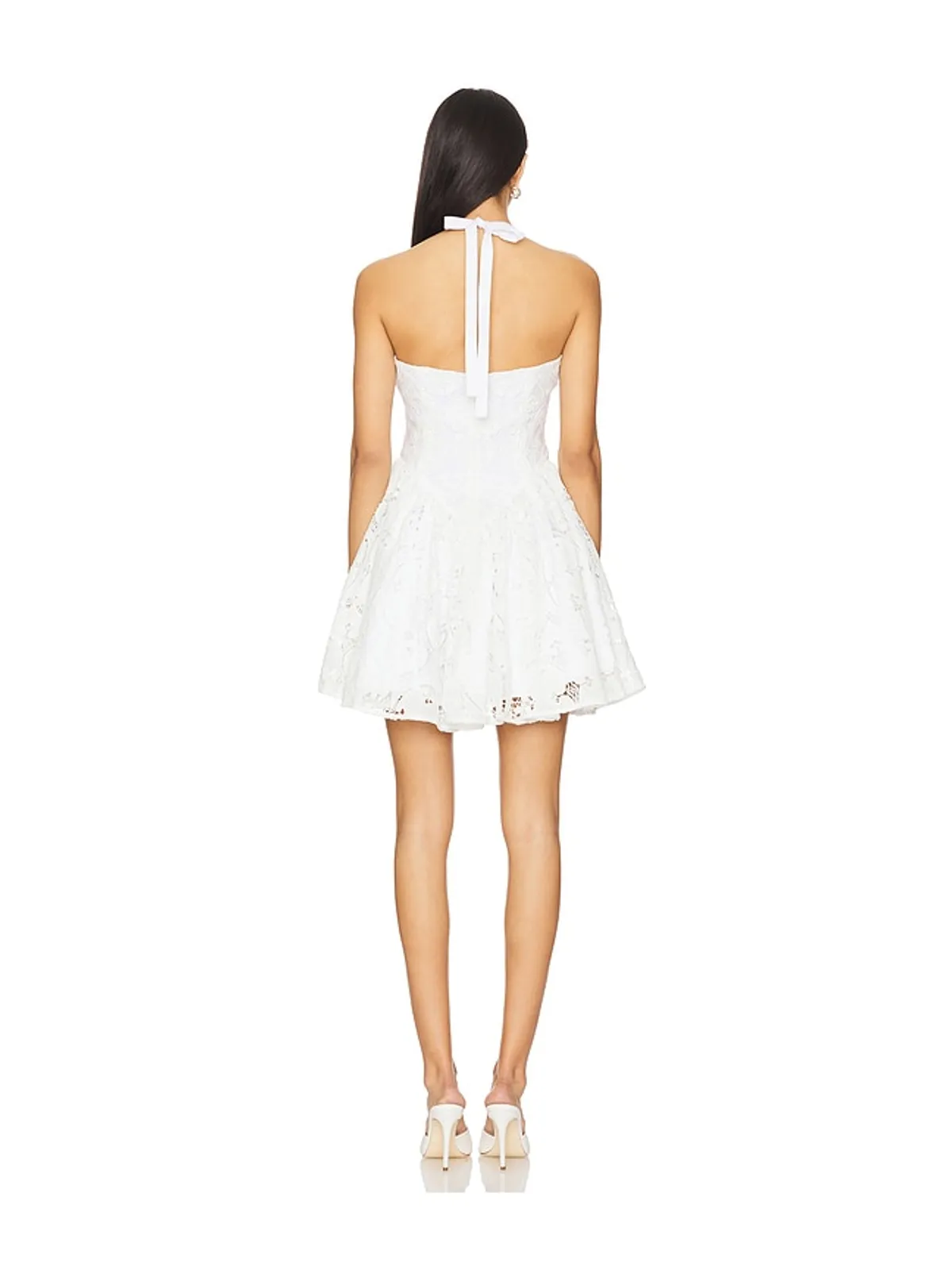 DELFI HERA EYELET ショートドレス - 画像3