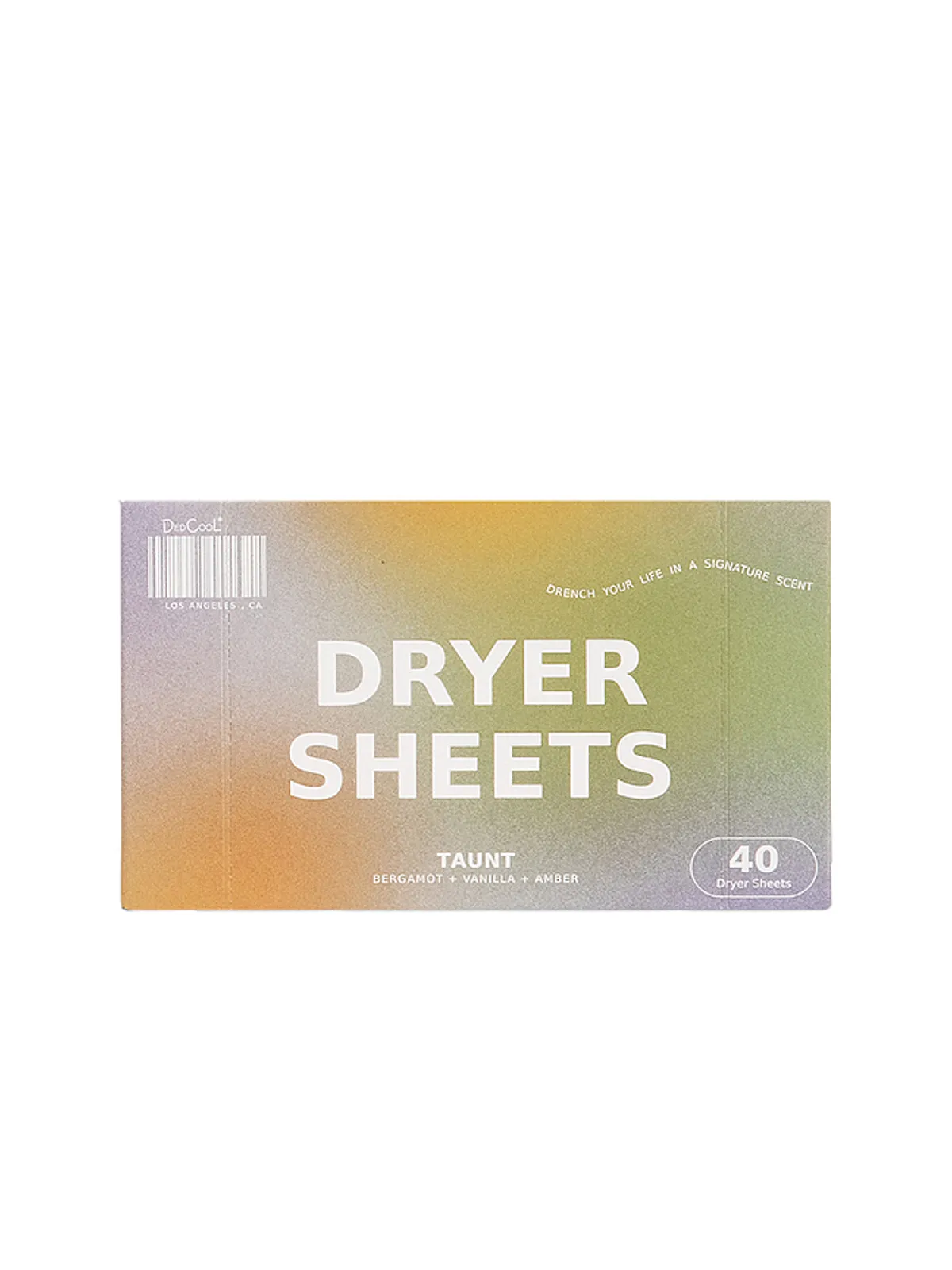 DedCool TAUNT DRYER SHEETS ドライヤーシーツ - 画像1