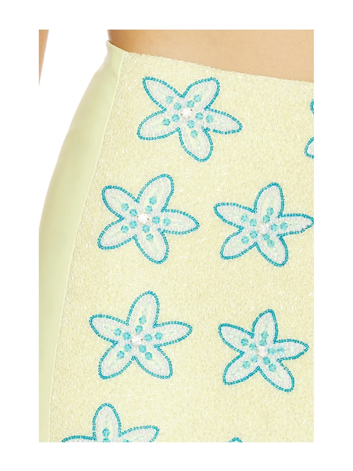 Oceanus MIA'S MARINA ミニスカート - Lemon,Blue. - 画像6