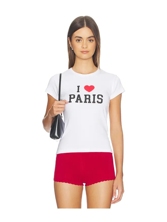 DEPARTURE DEPARTURE I HEART PARIS BABY Tシャツの商品画像