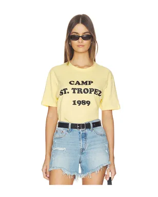 DEPARTURE CAMP ST. TROPEZ 1989 Tシャツ - サムネイル1