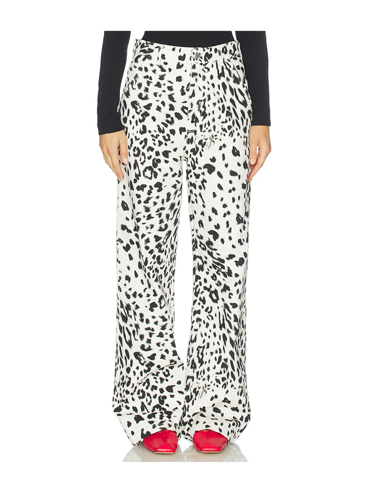 Des Phemmes CARGO パンツ - Black,White. - 画像1