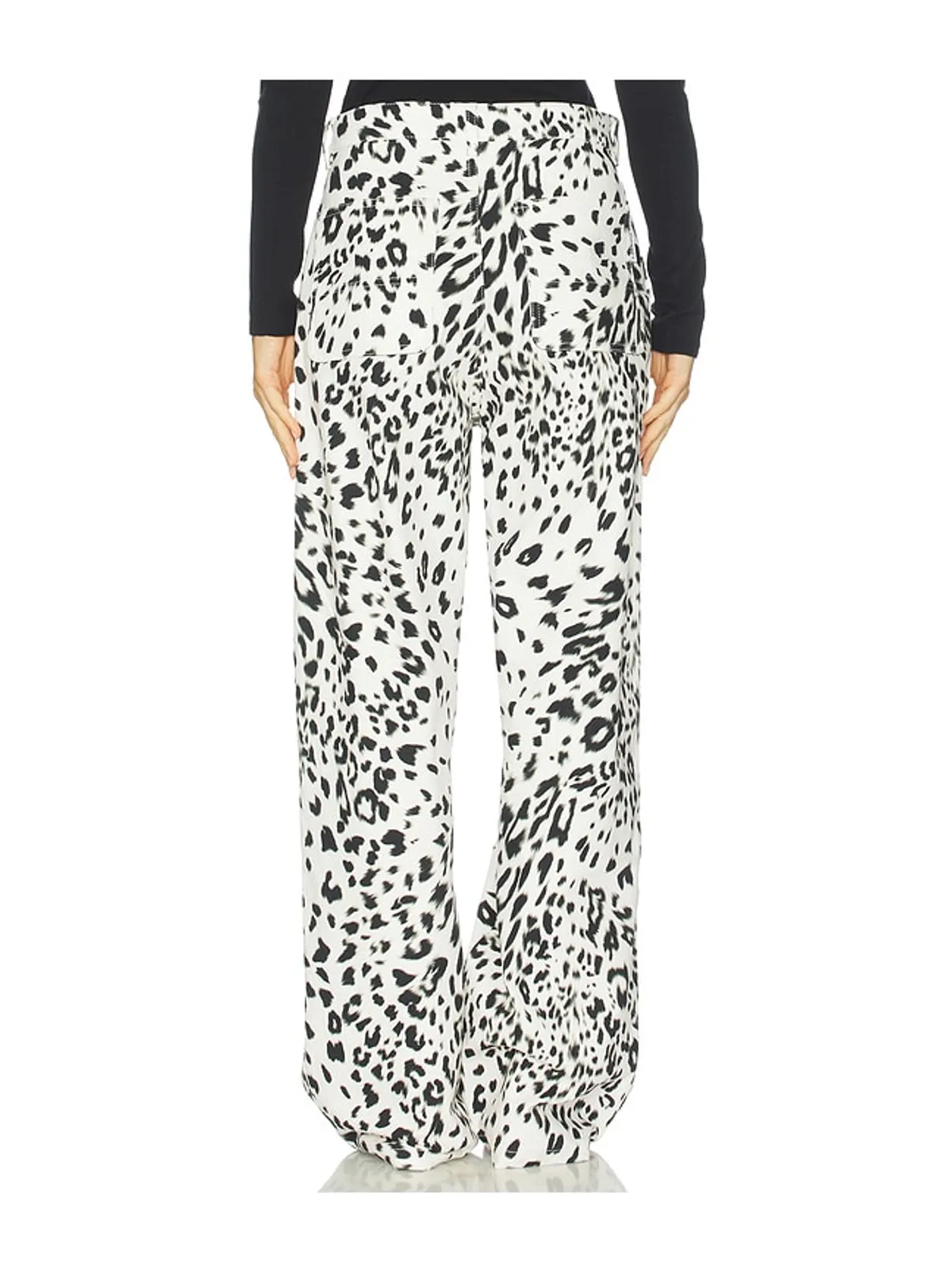 Des Phemmes CARGO パンツ - Black,White. - 画像4