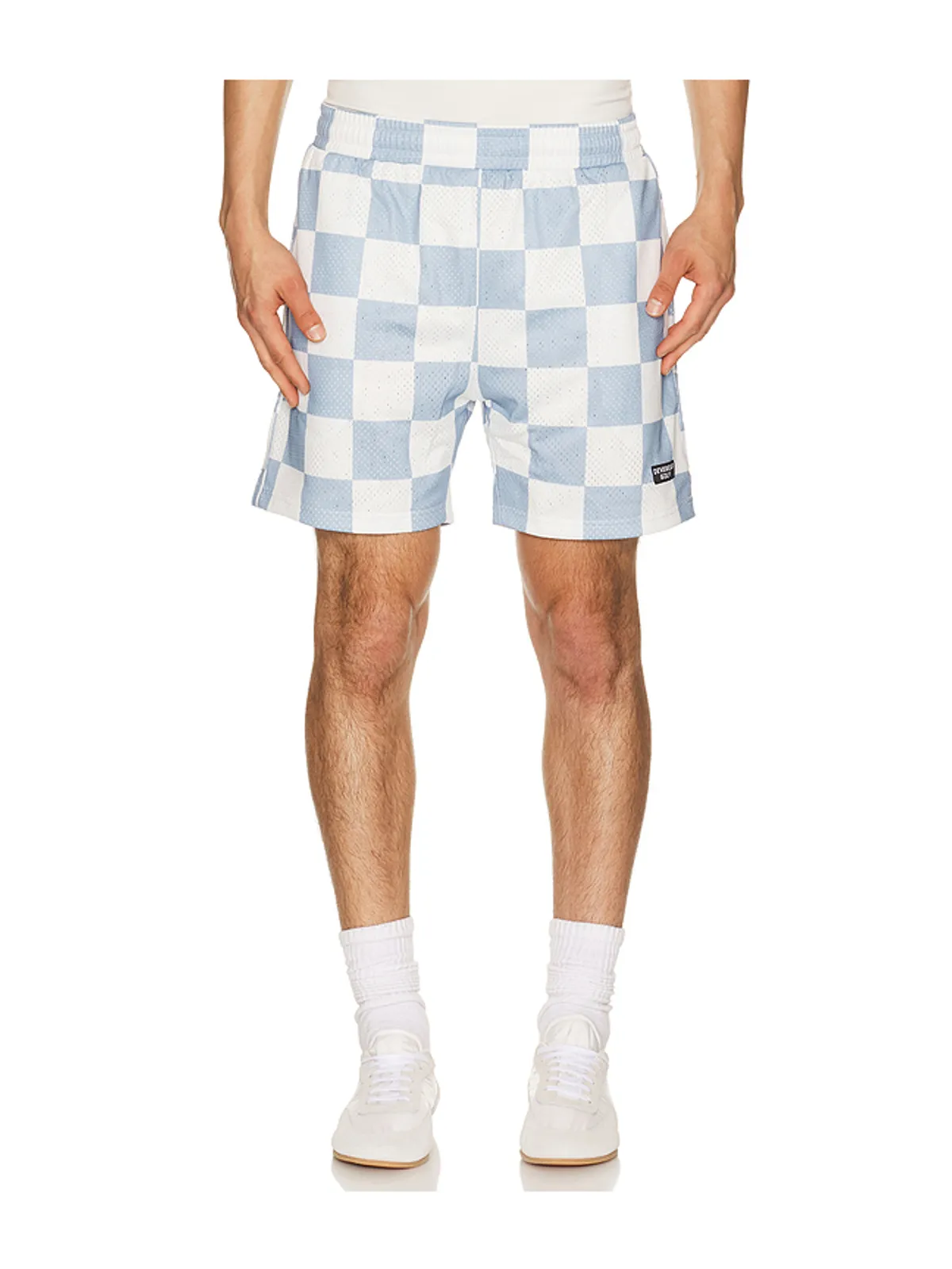 Devereux Golf NA ショートパンツ - Slate,White. - 画像1