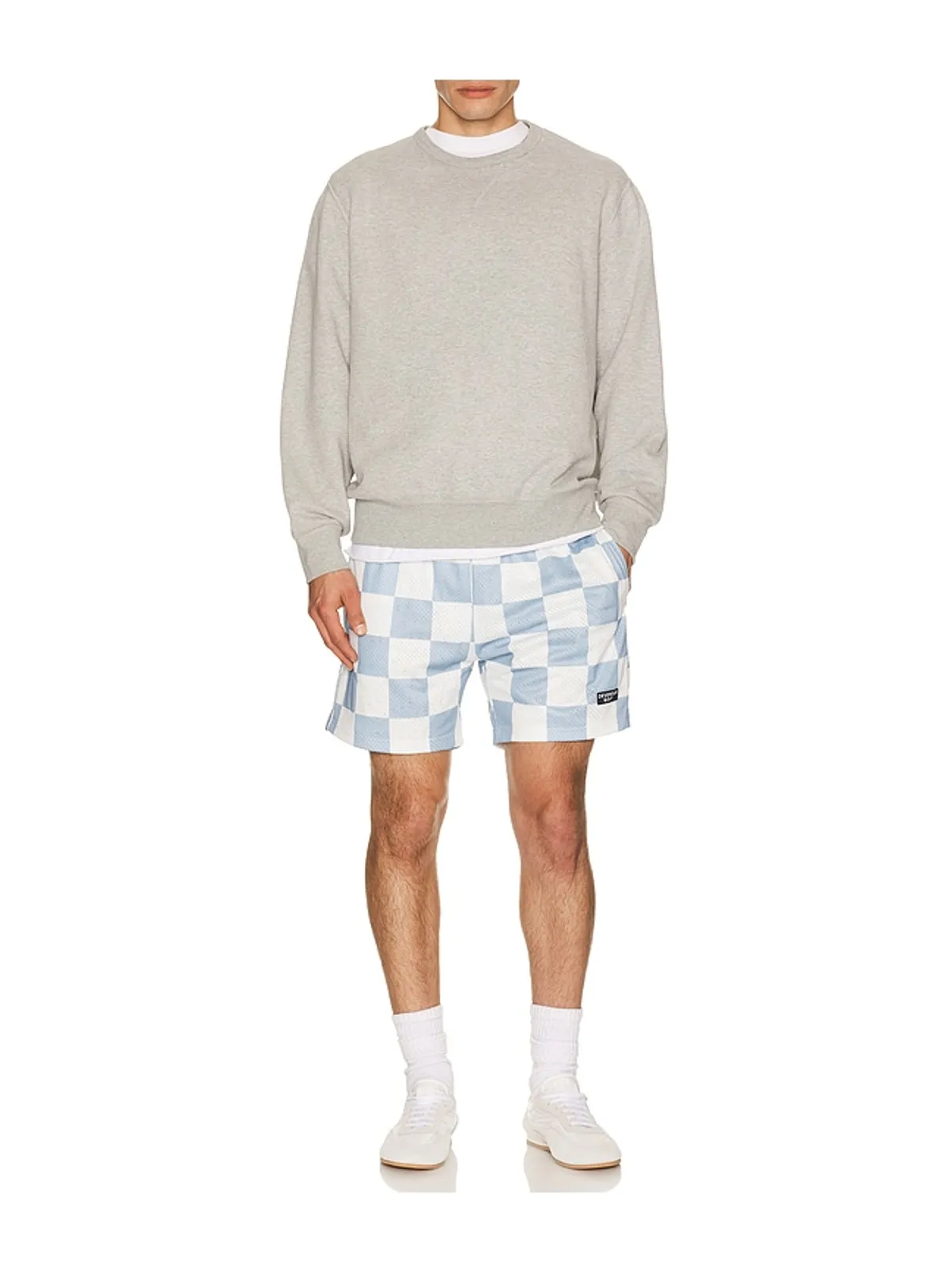 Devereux Golf NA ショートパンツ - Slate,White. - 画像3