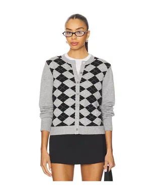 GUIZIO RELAXED ARGYLE カーディガン - サムネイル1