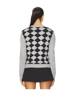 GUIZIO RELAXED ARGYLE カーディガン - サムネイル3