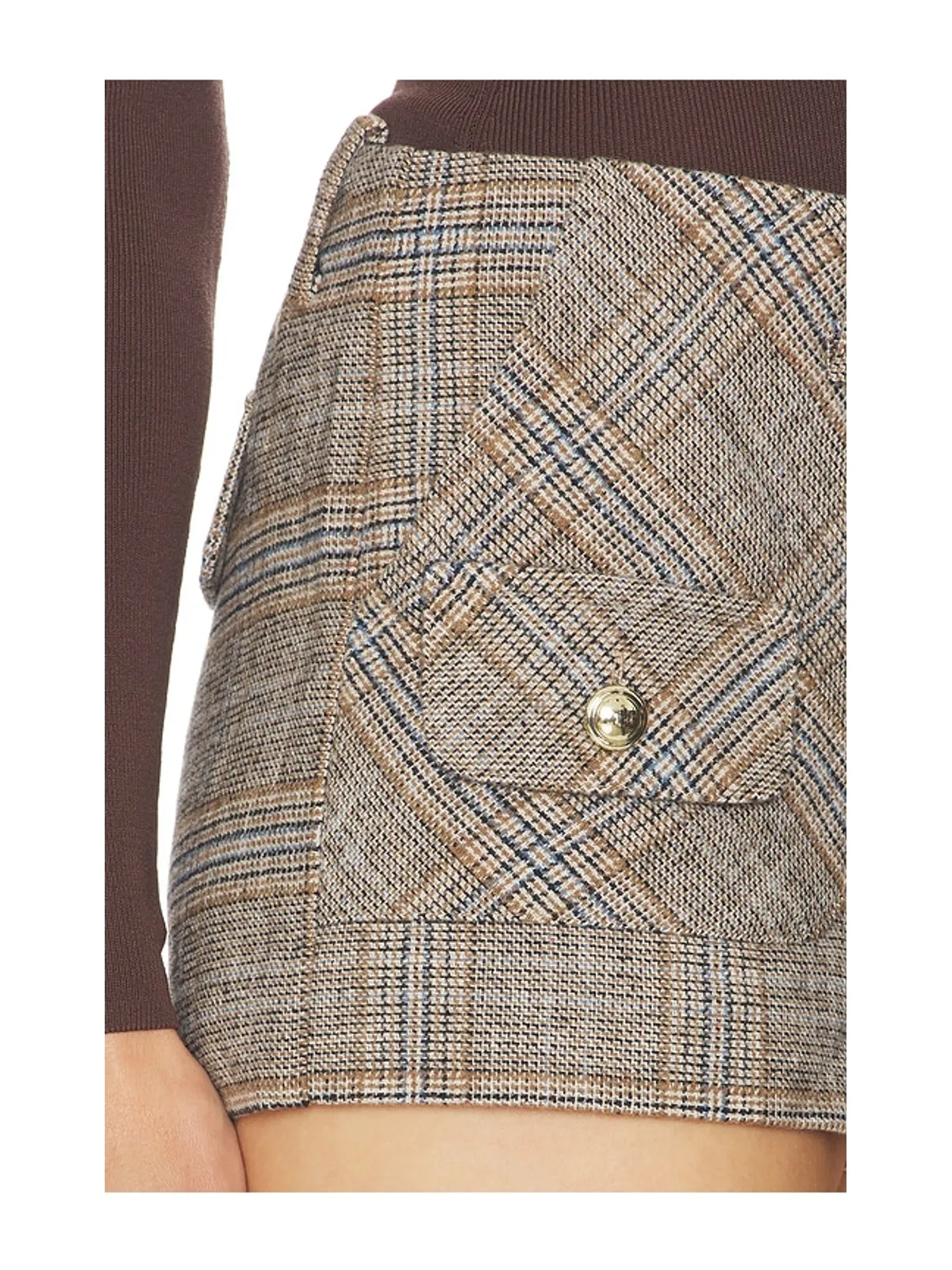 GUIZIO PATCH POCKET TARTAN ショートパンツ - 画像6