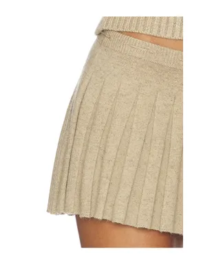 GUIZIO CABLE KNIT MINI スカート - サムネイル6