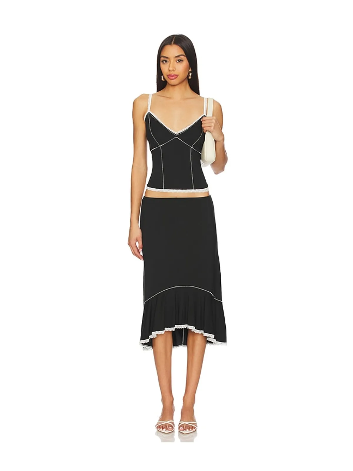 GUIZIO LOW RISE DAINTY タンクトップ - 画像4