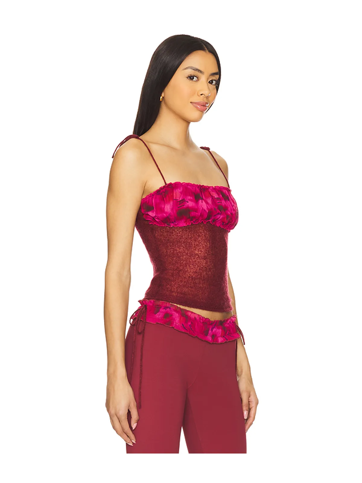 GUIZIO RUCHED タンクトップ - 画像2