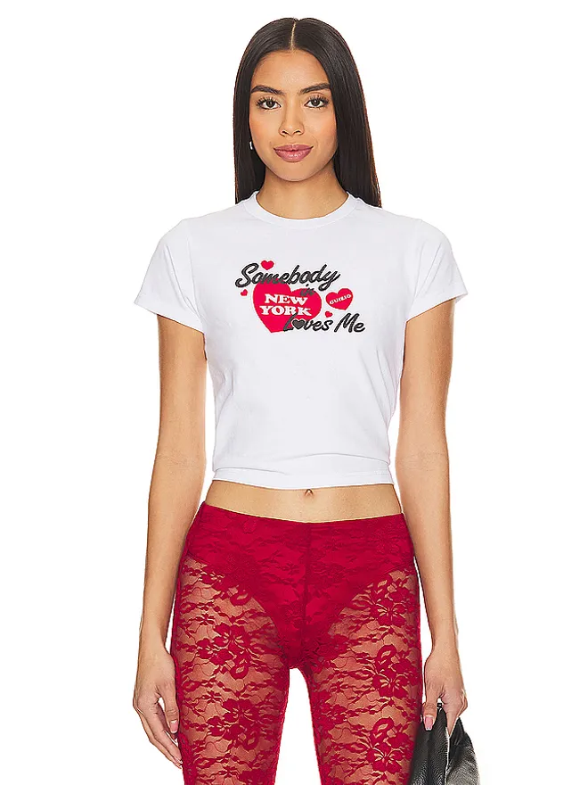GUIZIO GUIZIO SHRUNKEN NY Tシャツの商品画像