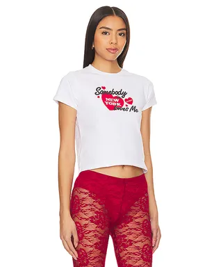 GUIZIO SHRUNKEN NY Tシャツ - サムネイル2