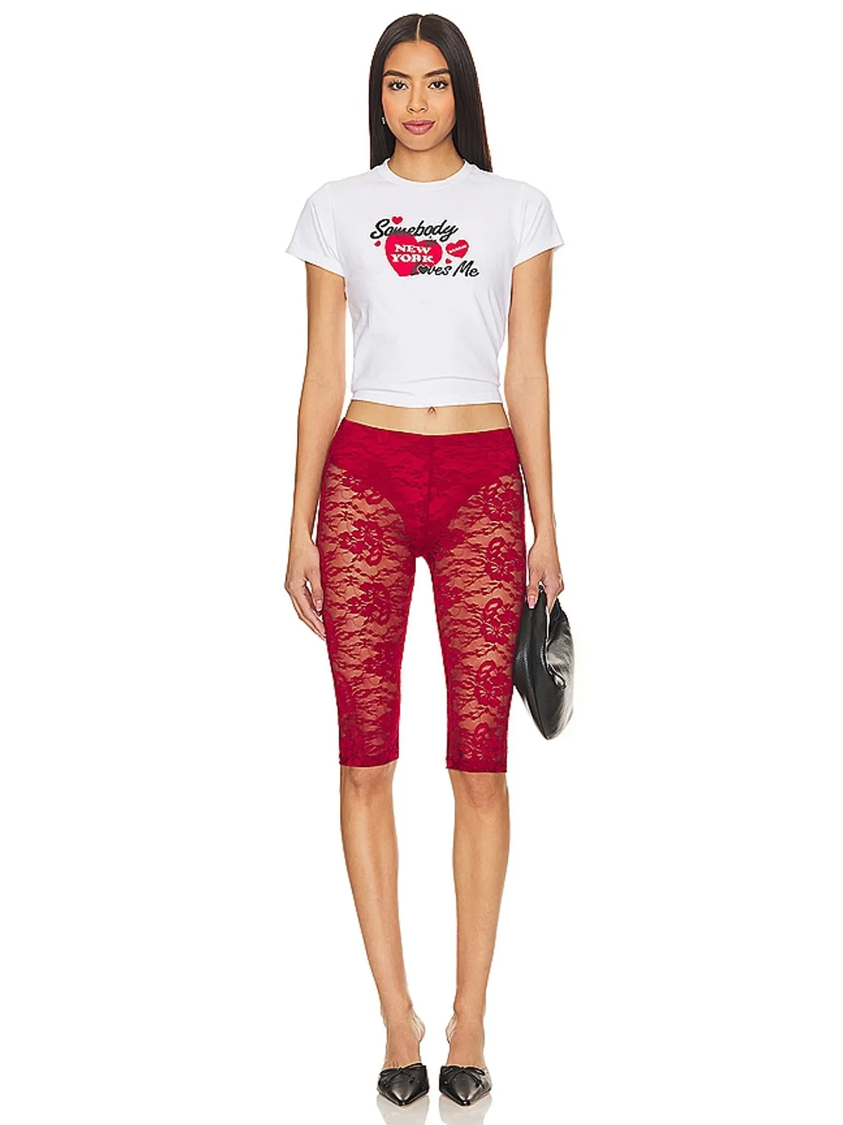 GUIZIO SHRUNKEN NY Tシャツ - 画像4