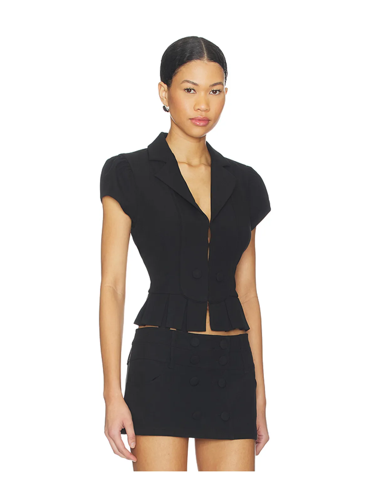 GUIZIO CAP SLEEVE BIB ブレザー - 画像2